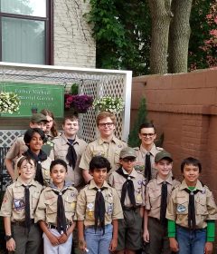 memorial garden dedication