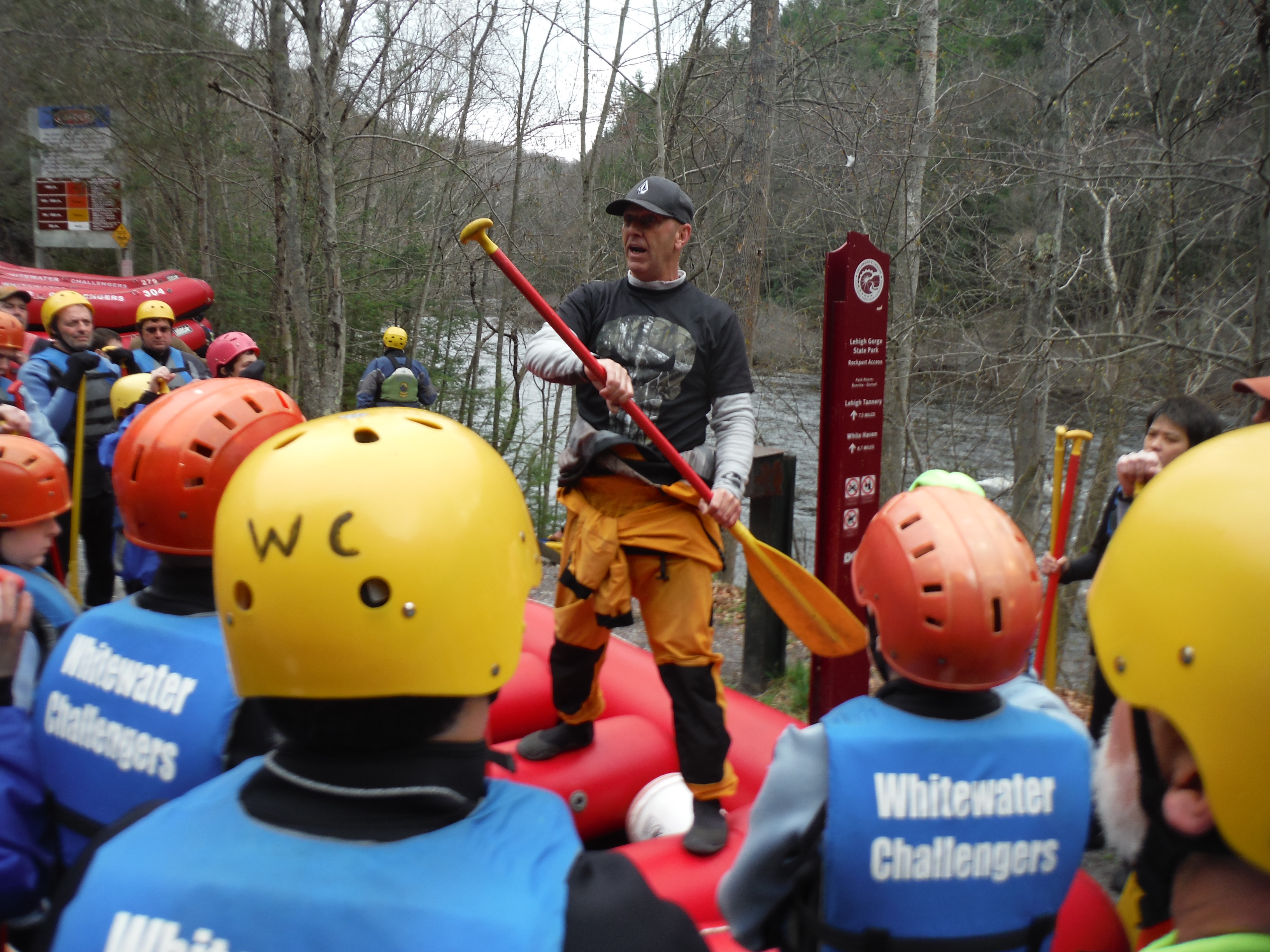 whitewater rafting