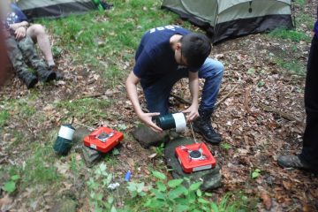 setting up stoves