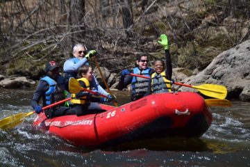 whitewater boat