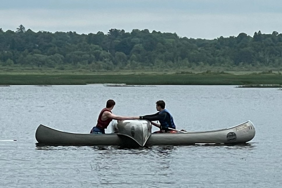 2021.08.18. Canoeing Merit Badge Picture Floodwood 