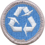 Merit badge patch